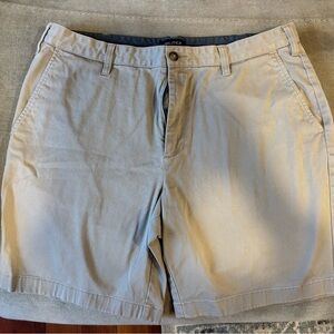 Nautica Men's Flat Front Shorts - Light Tan